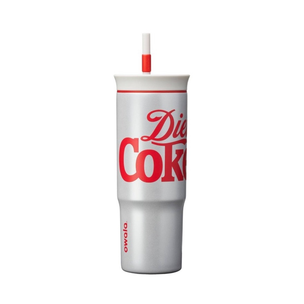 Owala Diet Coke Tumbler 24oz Target Exclusive (Stainless Steel & Red Straw)